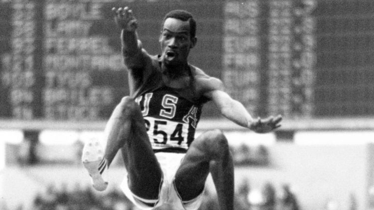 Bob Beamon at the Mexico City 1968 Olympic Games