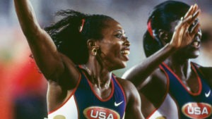 Gail Devers - U.S. Olympic Sprinter & Track and Field Gold Medalist | USOPM