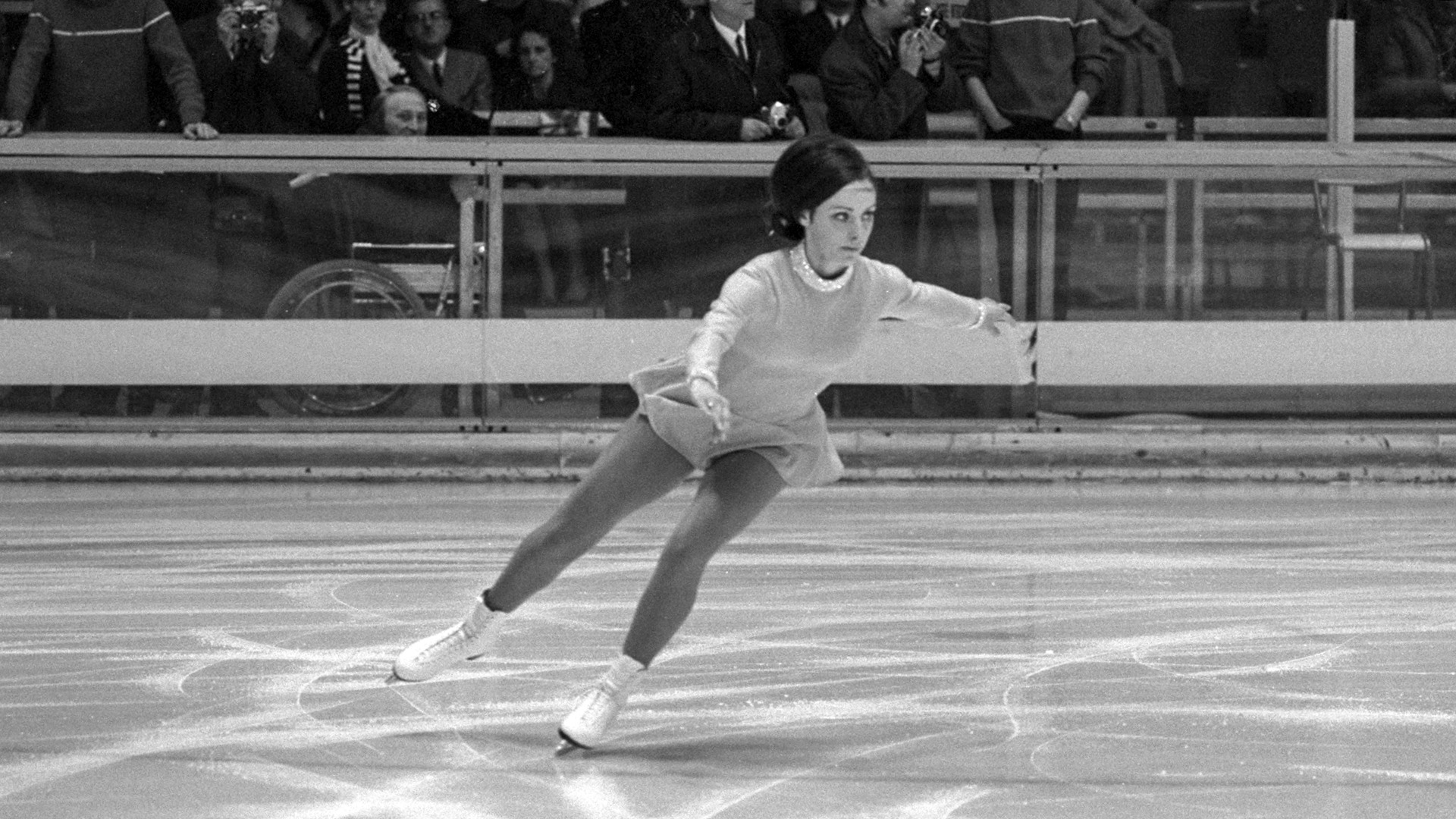 Peggy Fleming won gold at the Grenoble 1968 Olympic Winter Games