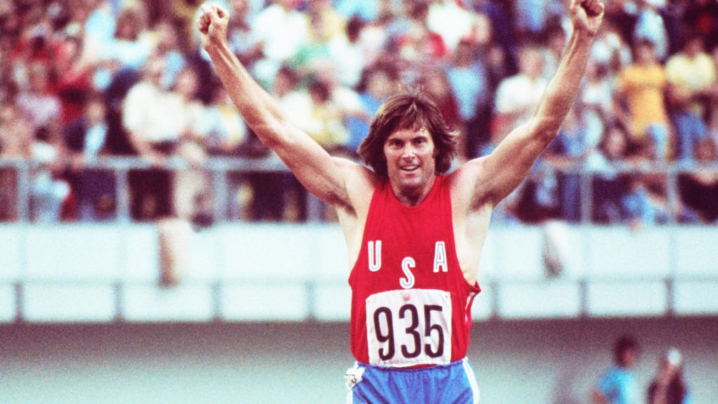 Bruce Jenner at the Montreal 1976 Olympic Games