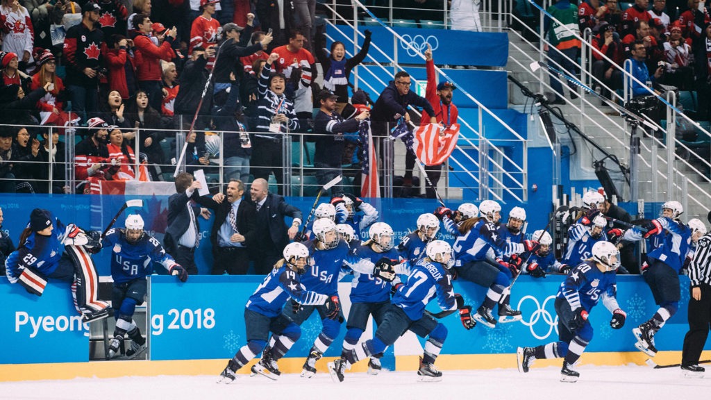 U.S. Women's Ice Hockey Team at PyeongChang 2018 Olympic Winter Games