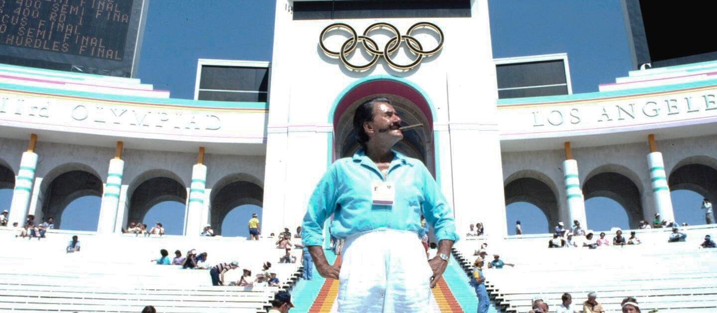 LeRoy Neiman - Official painter of five Olympic Games