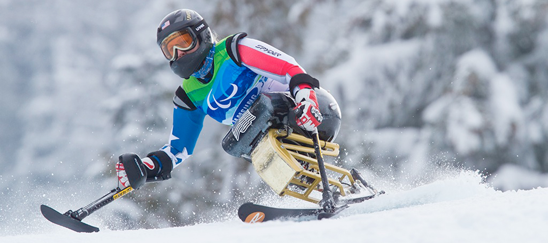 Para skier Stephani Victor at 2010 Vancouver Paralympics
