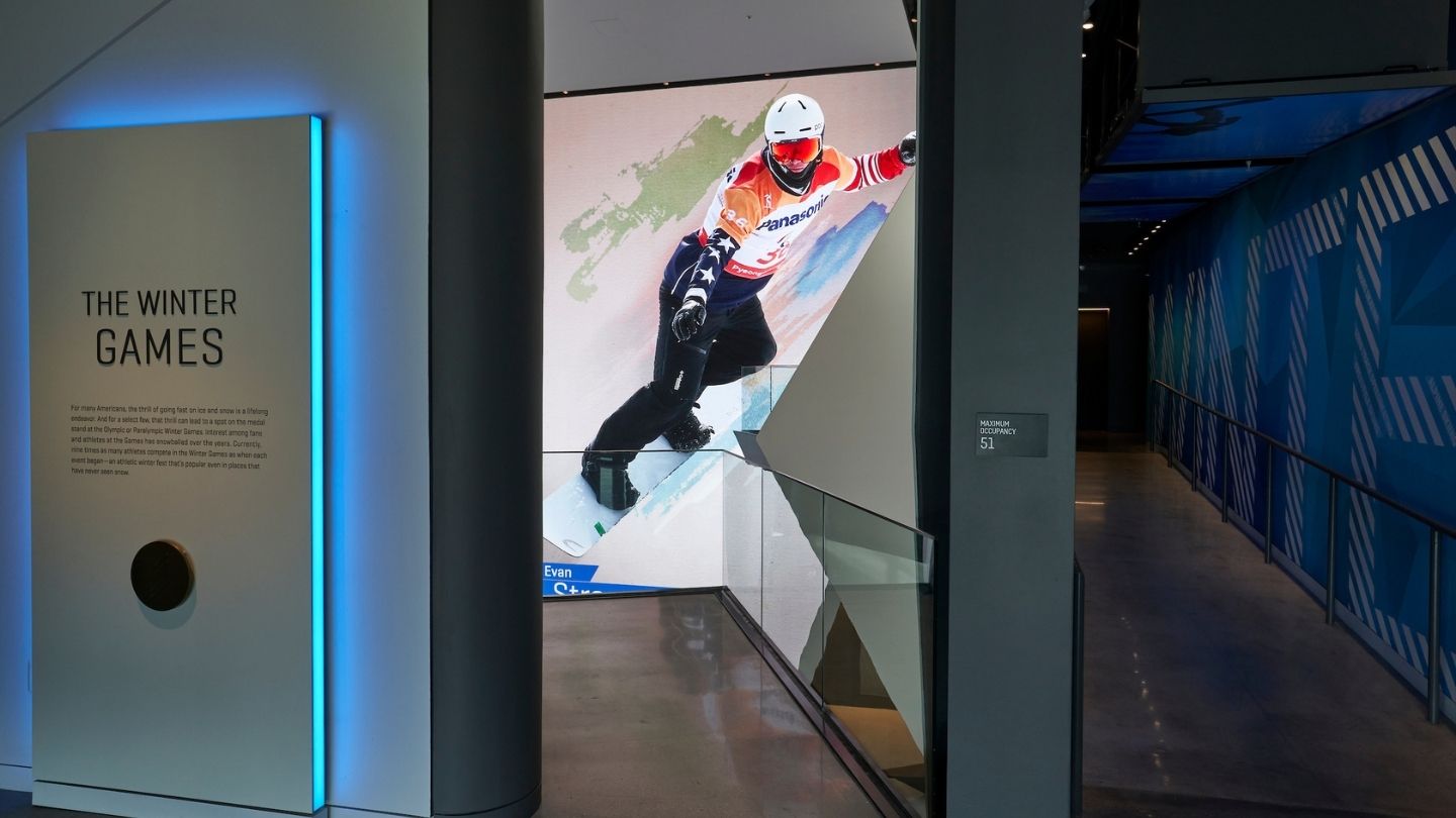 Winter Games Gallery at U.S. Olympic & Paralympic Museum