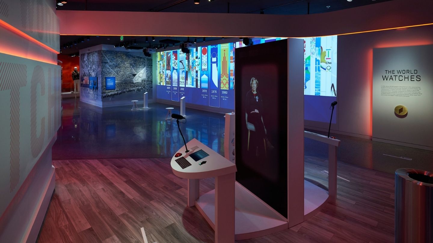 The World Watches Gallery at the U.S. Olympic & Paralympic Museum