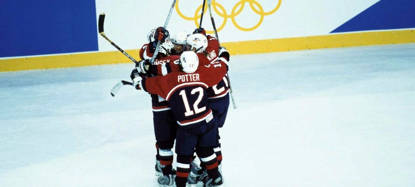 Women's ice hockey team at the 2002 Salt Lake Olympic Winter Games