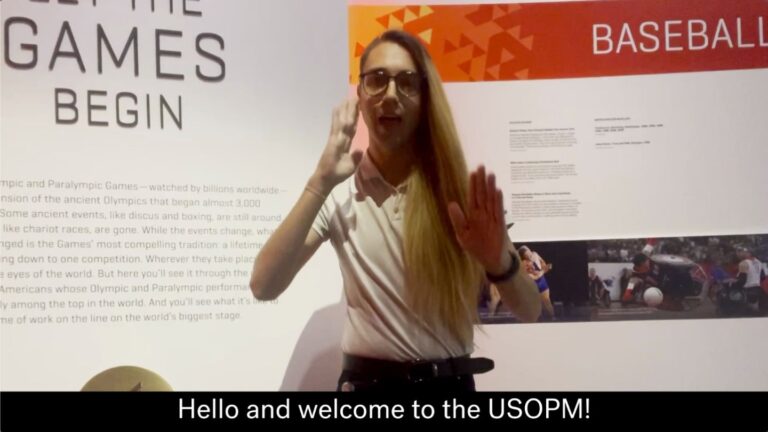 ASL Guided Tour at the U.S. Olympic & Paralympic Museum