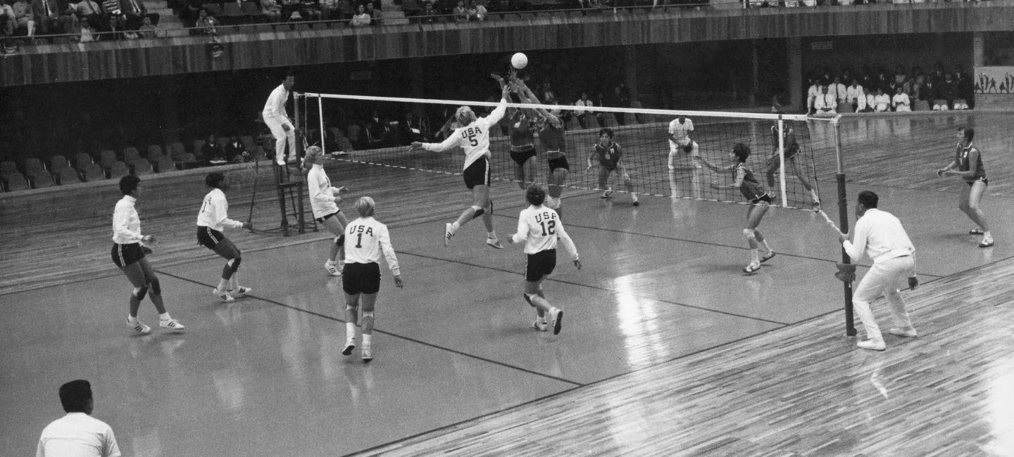 1968 Mexico City Olympic Games. Volleyball.