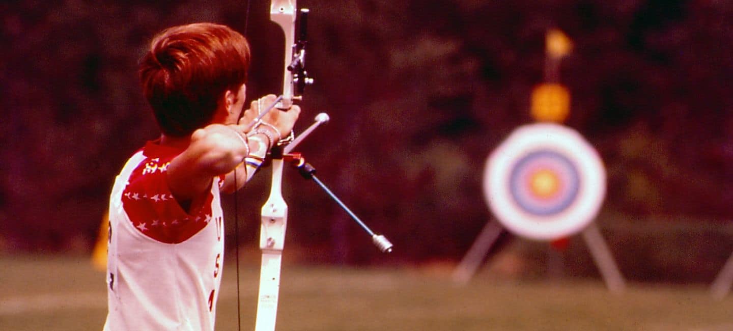 Olympic Games Montreal 1976, Archery. Darrell Pace (USA, gold), men's individual.
