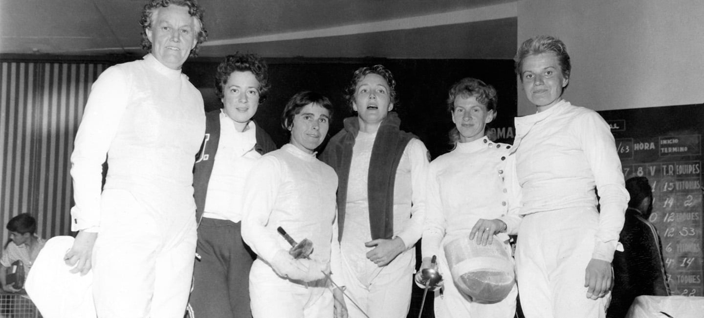 1963 Pan Am Fencing Women's Team