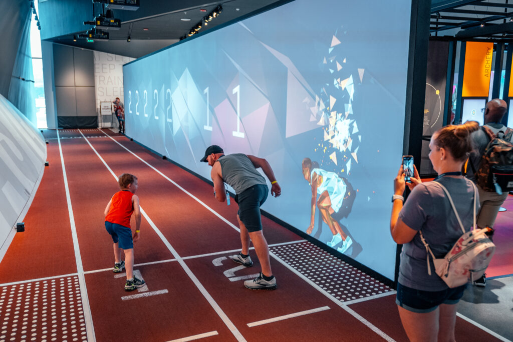 image of olympic and paralympic museum exhibit