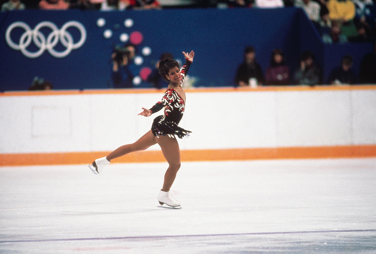 JO Hiver Calgary 1988, Patinage artistique, individuel Femmes - Debra THOMAS (USA) 3e.