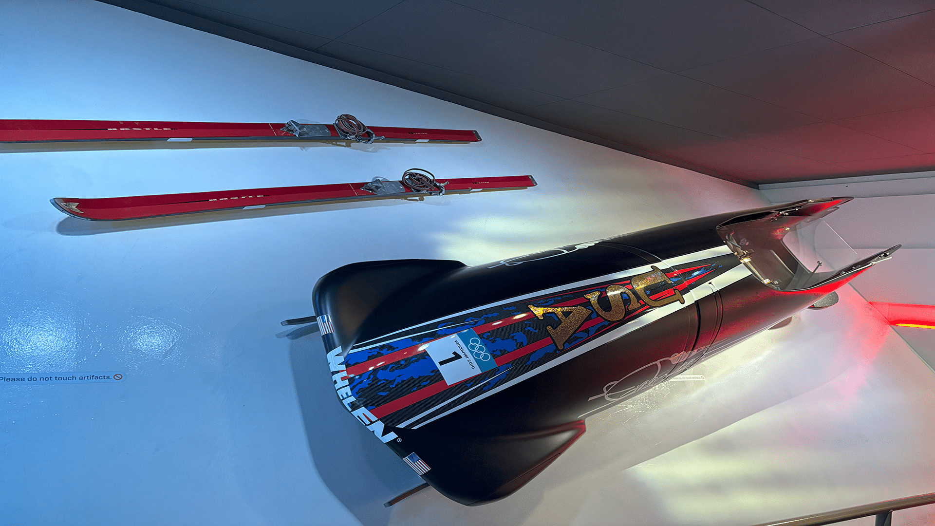 image of the “Night Train” bobsled
