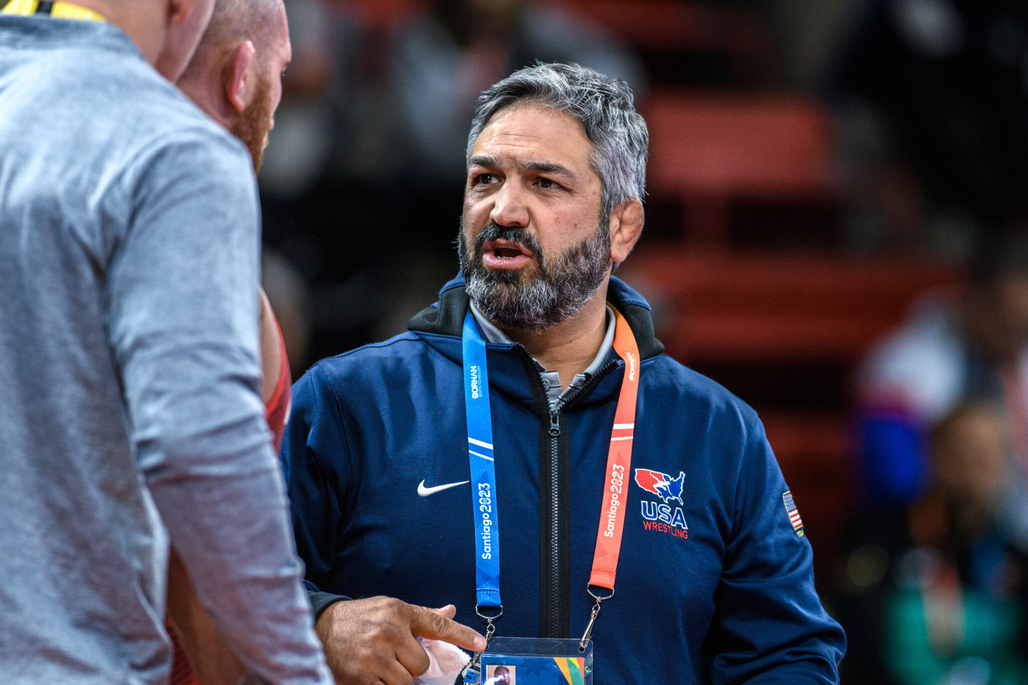 Image of men's USA wrestling coach Bill Zadick