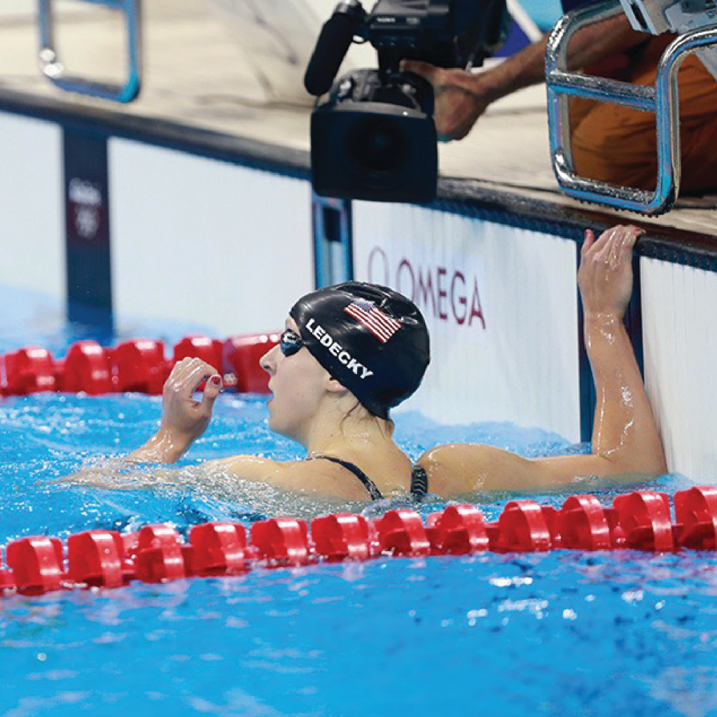 Ledecky - the most Olympic gold medals in women’s swimming