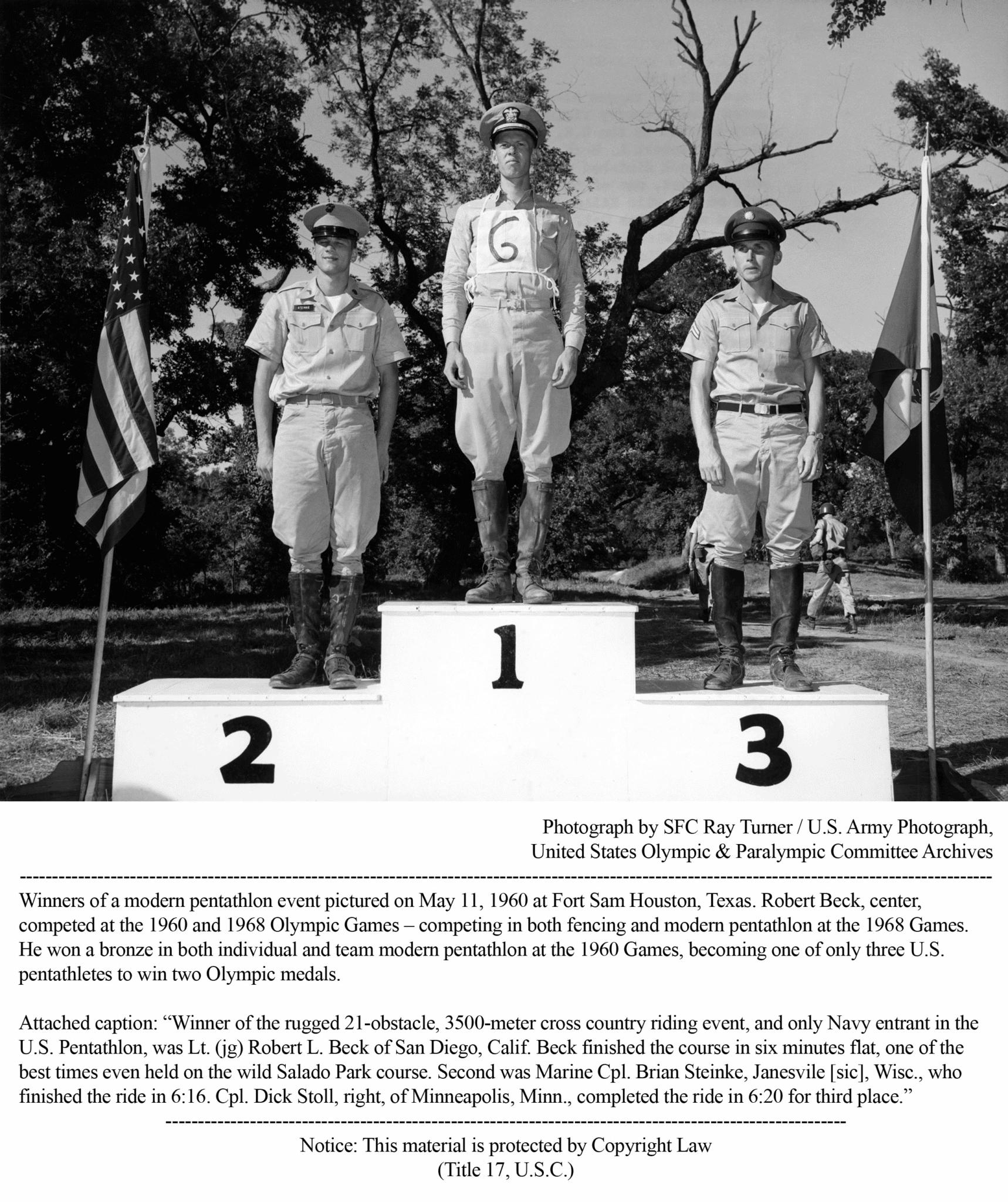 image of pentathlon athletes
