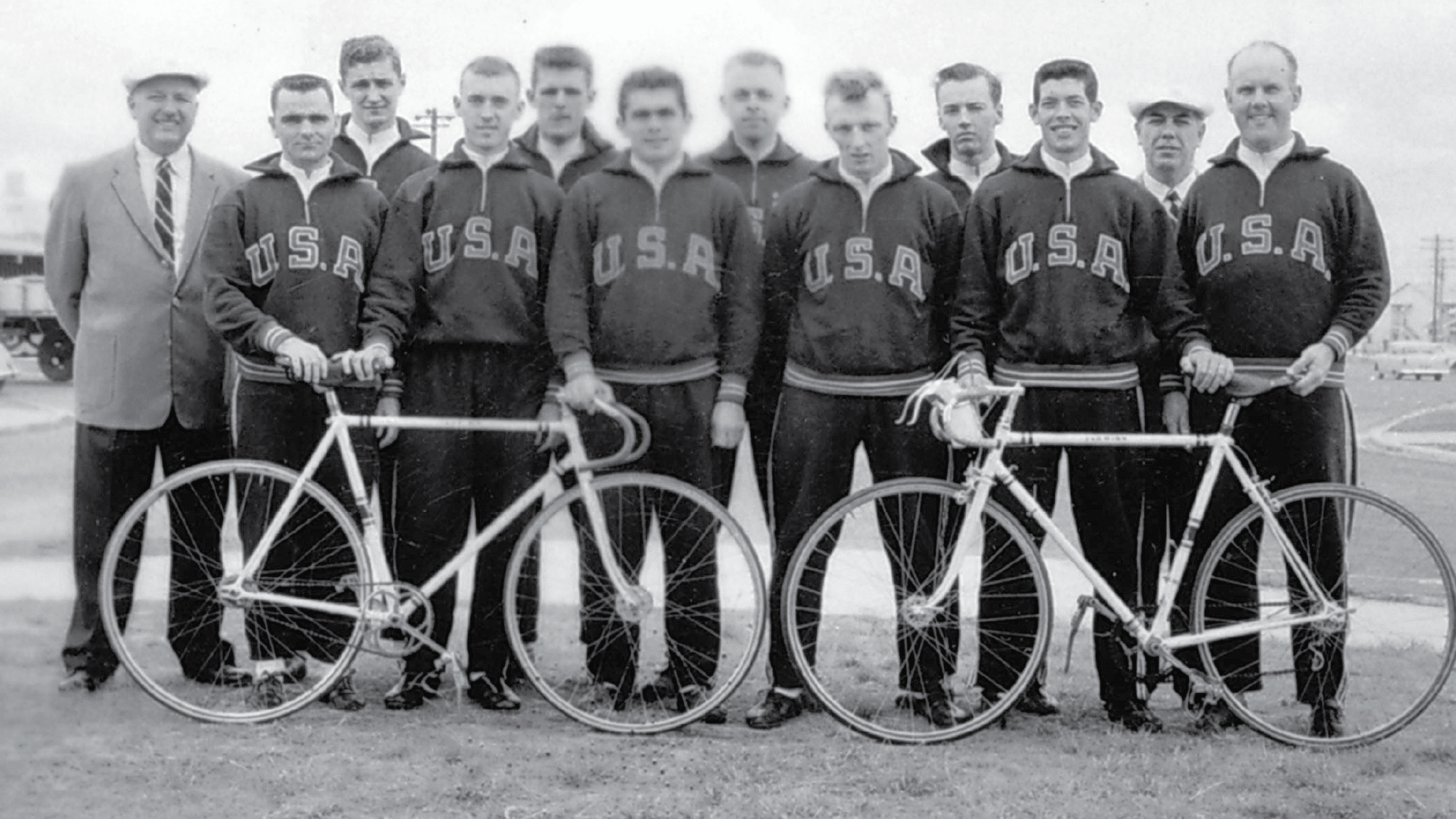 image of Team USA cyclists
