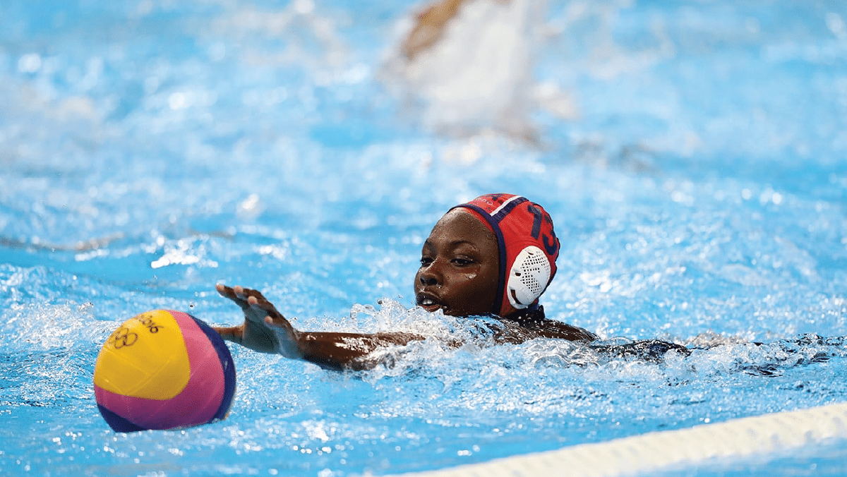 Ashleigh Johnson - first Black woman to make the U.S. Olympic Women’s Water Polo Team