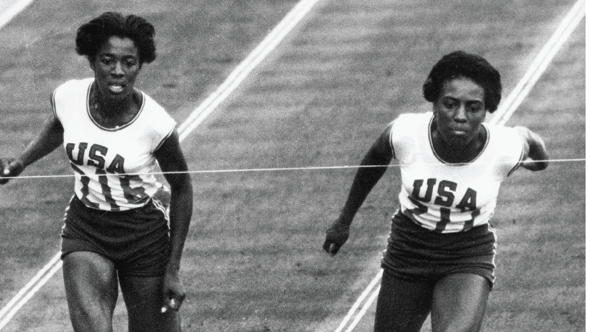 Wyomia Tyus - the first person to win back-to-back gold medals in the 100