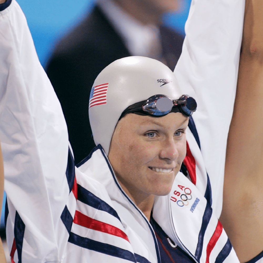 jenny thompson - u.s. womens olympic swimmer