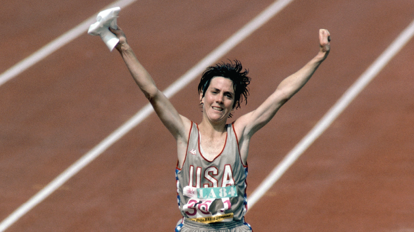 Joan Benoit Samuelson - first Olympic women’s marathon champion