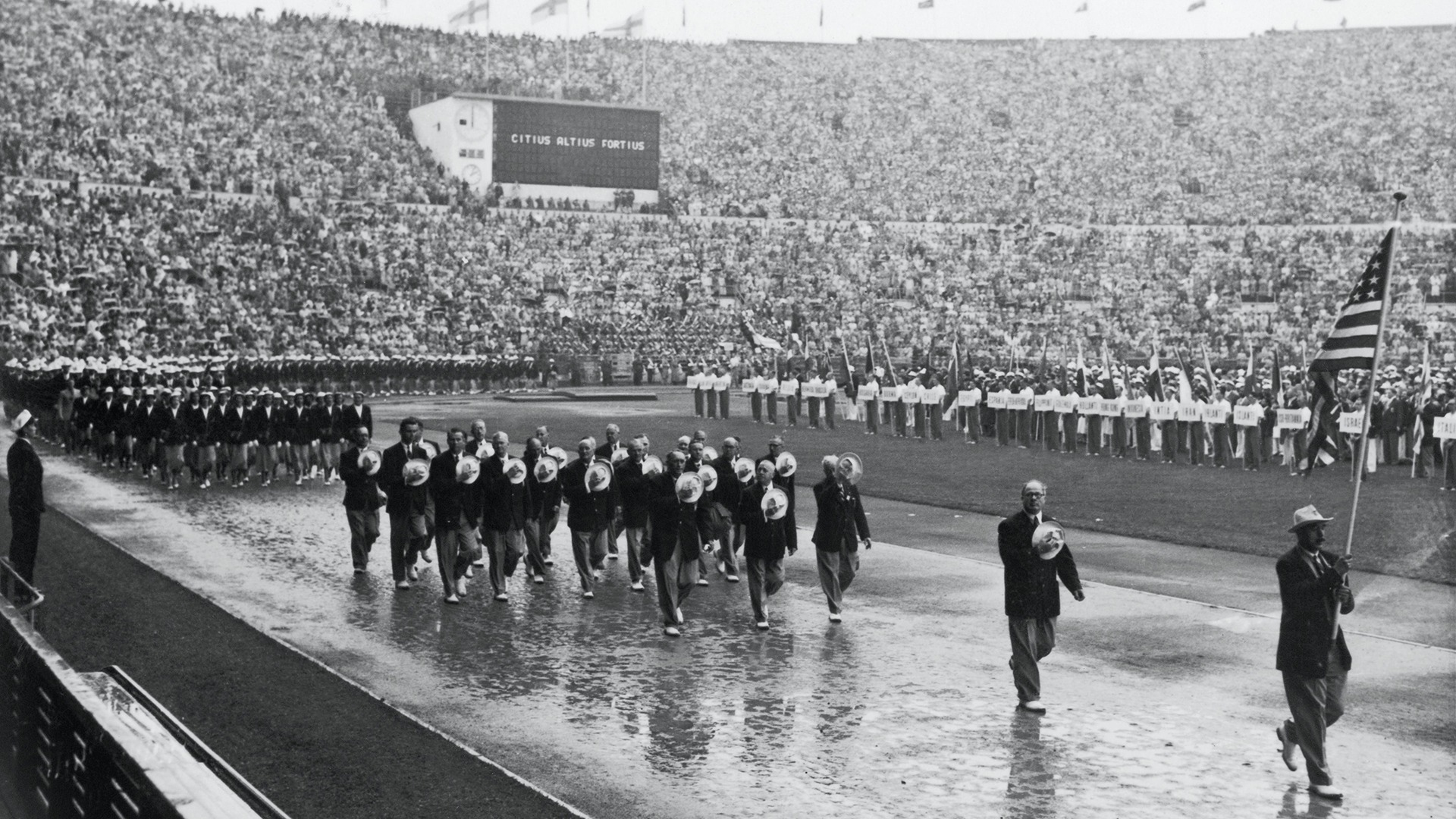 James Bickford Oslo 1952 Olympic Winter Games — Opening Ceremony