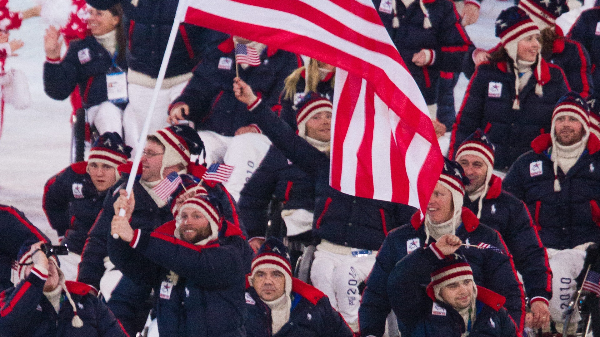 Heath Calhoun Vancouver 2010 Paralympic Winter Games — Opening Ceremony