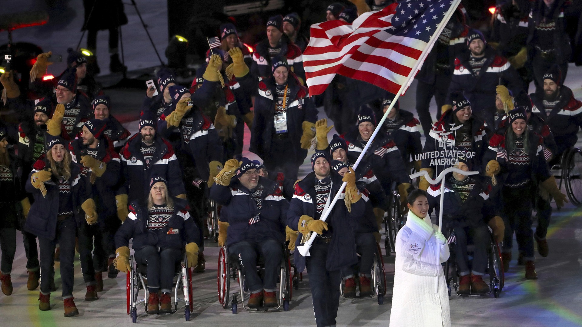 Mike Schultz PyeongChang 2018 Paralympic Winter Games — Opening Ceremony