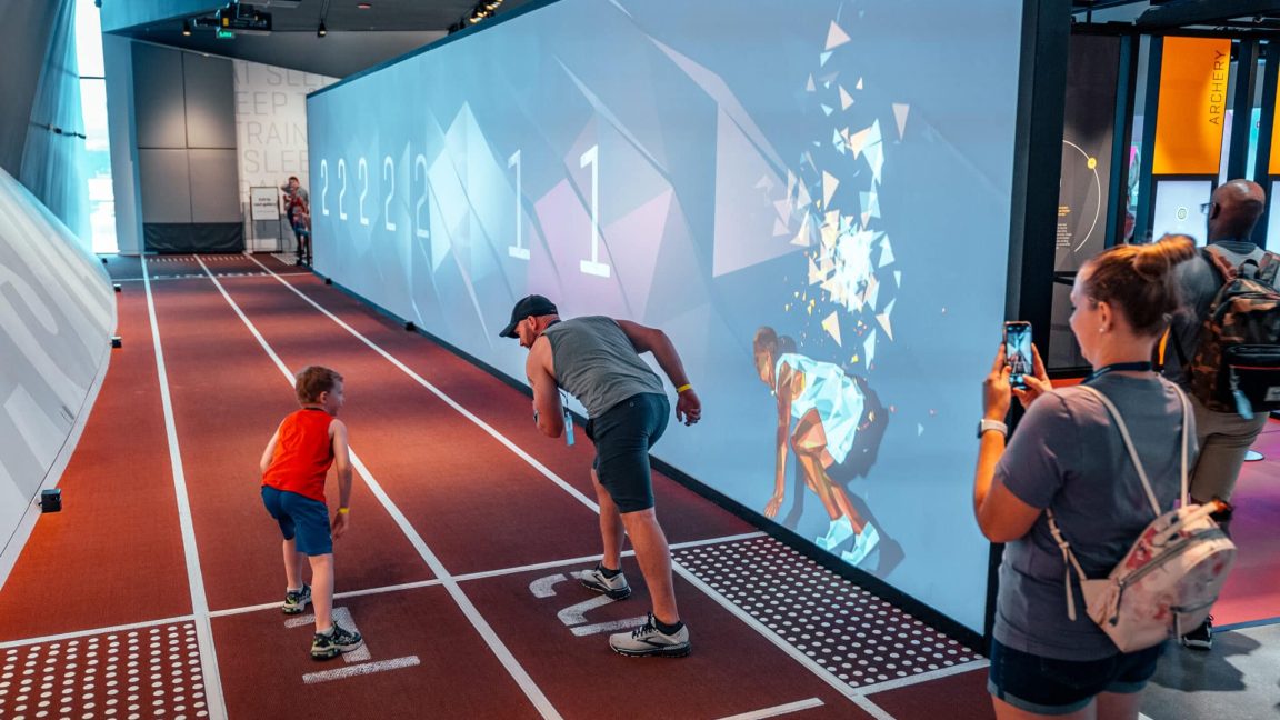 image of olympic and paralympic museum exhibit