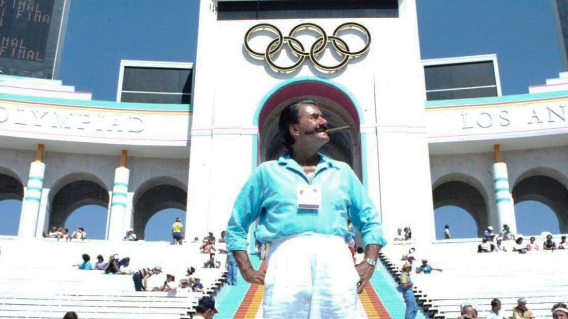LeRoy Neiman - Official painter of five Olympic Games